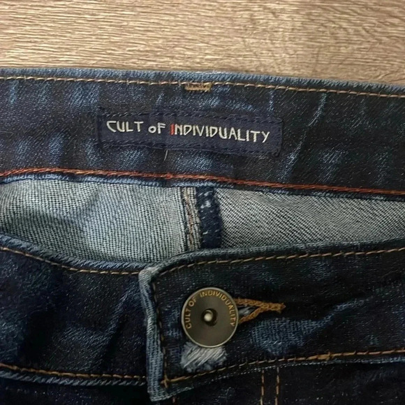 Cult of Individuality Blue Bohemi Bootcut Size 31 Denim Jeans - Picture 2 of 10